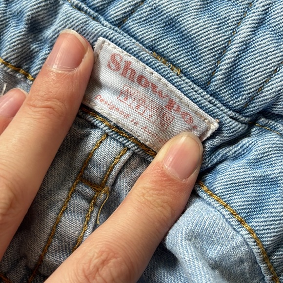 Showpo Jean overall skirt - Picture 5 of 6